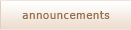 Announcements